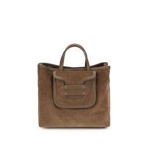 Pierre Hardy Brown Suede Leather Shoulder Women's Bag